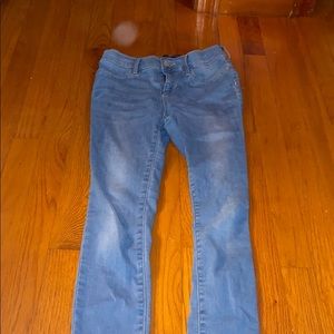 old navy blue skinny jeans